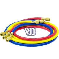 134a Charge Hose Set - blue,red,yellow 182cm